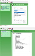 Trados Studio settings window showing correct configurations with options like 'Auto-Update', 'Check for Updates' selected.