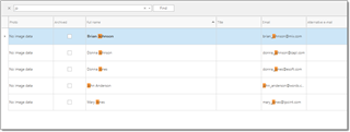 Screenshot of Trados Studio showing a list of files with status columns. No errors or warnings are visible.